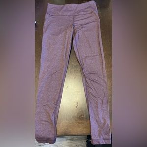 Maroon/purple small leggings, lightly used